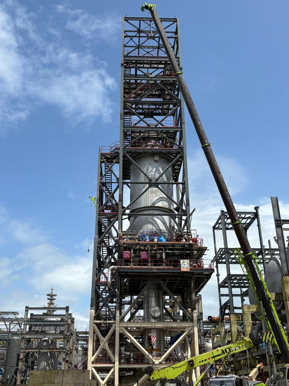 Fabrication, Erection and Commissioning of Regeneration Air Heater Unit at GAIL Usar